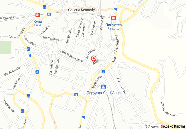 Mappa: Via Armonica 6/b, 06122 Perugia